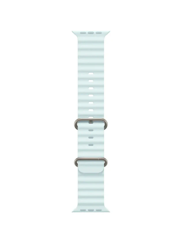 Watch Ultra 2, 49 mm, Natural, Ocean Band, Ice Blue MREI4