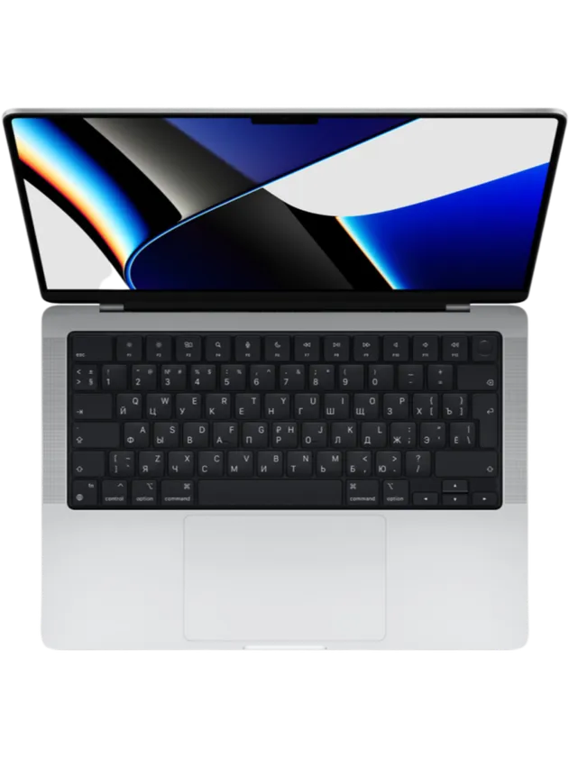 MacBook Pro 14" (M1 Max 10C CPU, 24C GPU, 2021), 32 GB, 8 TB SSD, Silver