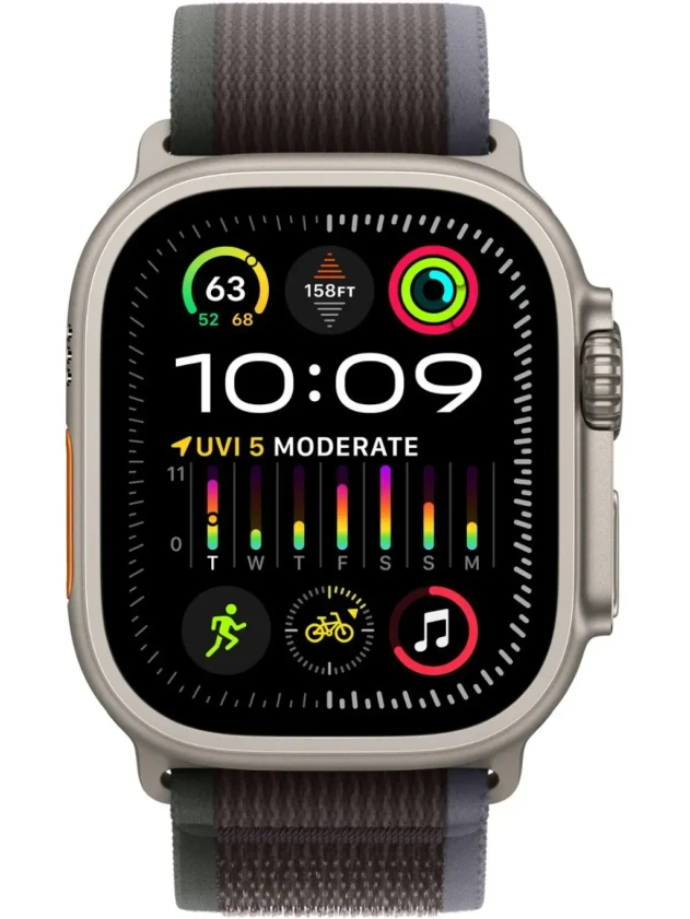 Watch Ultra 2, 49mm Trail Loop Сине-чёрный - S/M MRF53