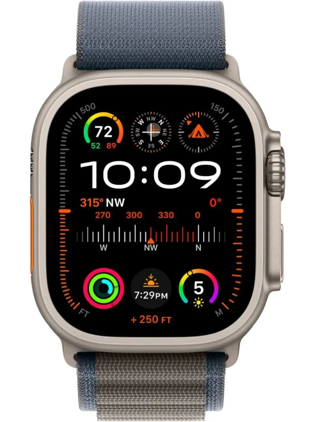Watch Ultra 2, 49mm Alpine Loop Синий - L MREQ3