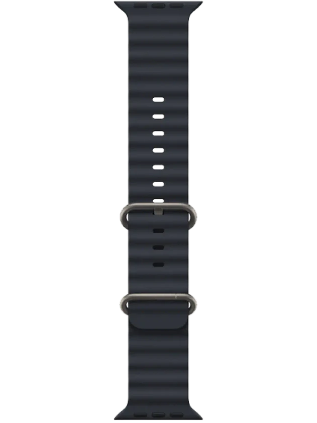 Apple Watch Ultra 130-200 мм Фторэластомер Тёмная ночь