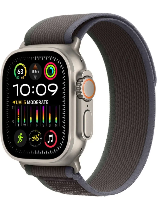Watch Ultra 2, 49mm Trail Loop Сине-чёрный - S/M MRF53