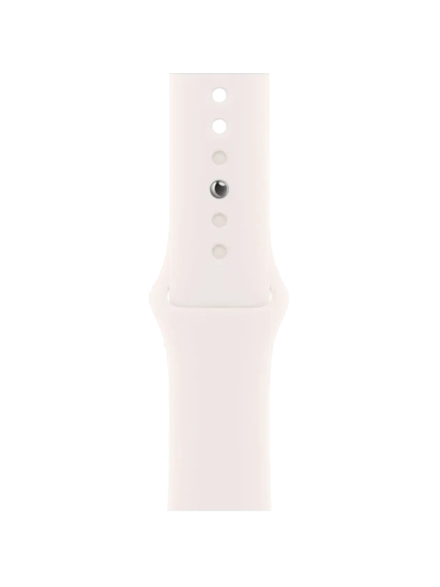 Apple Watch 10, 42 mm, Rose Gold Aluminium, Light pink Sport Band, M/L