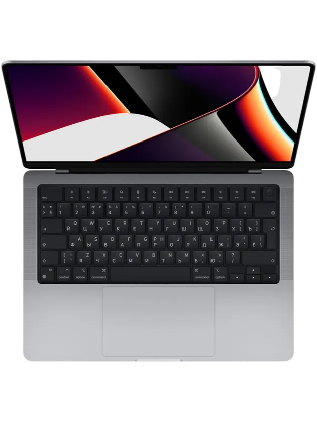 MacBook Pro 16" (M1 Max 10C CPU, 32C GPU, 2021), 64 GB, 512 GB SSD, Space Gray