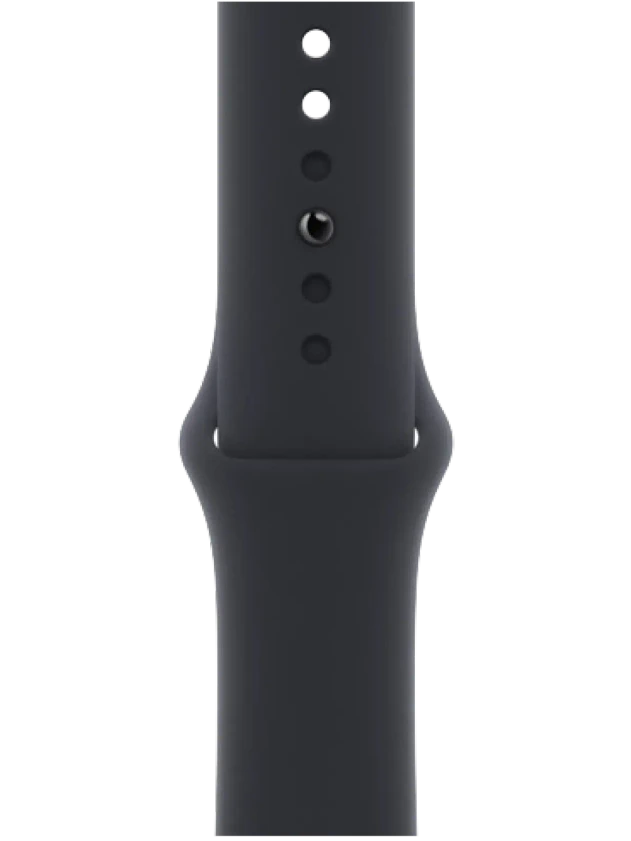 Apple Watch 8 41 мм Алюминий, Силикон, Тёмная ночь, Тёмная ночь