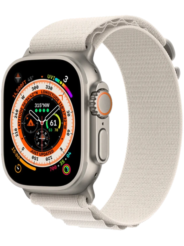 Apple Watch Ultra 130-160 мм Ткань Сияющая звезда