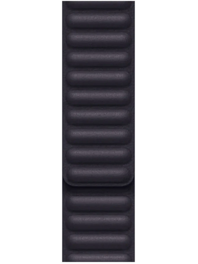 Apple Watch 8 41 мм Сталь, Кожа, Золотой, Чернильно-синий