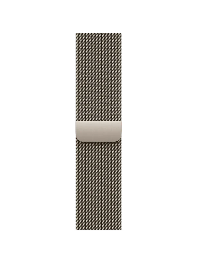 Apple Watch 10, 46 mm, Natural Titanium Stainless steel, Natural Milanese Loop