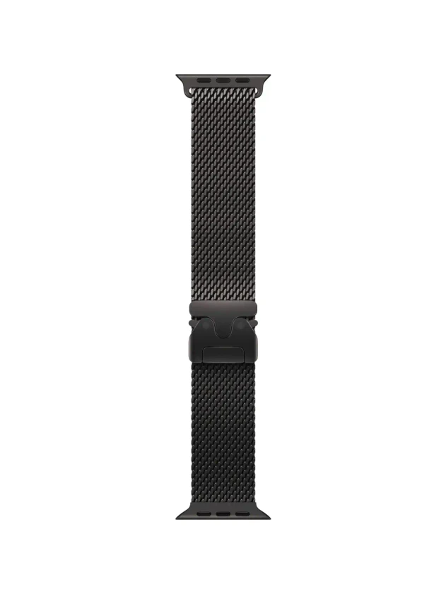 Watch Ultra 2, 49 mm, Black, Titanium Milanese Loop, Black - S MX6Q3