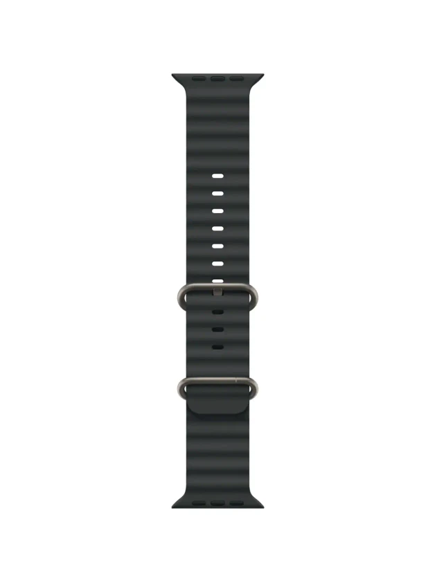 Watch Ultra 2, 49 mm, Natural, Ocean Band, Black MREK4