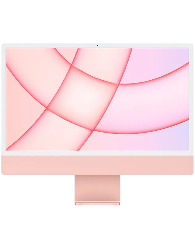 Apple iMac M1 2021 24", 16 GB, 256 GB SSD, Розовый Z12Y000BV