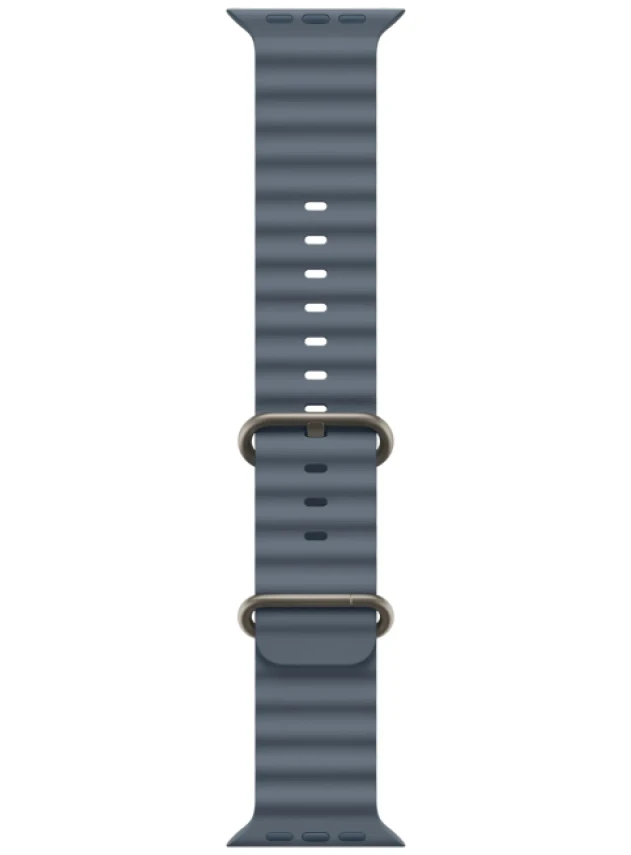Apple Watch Ultra 3 49 мм Natural Titanium Anchor Blue Ocean Band