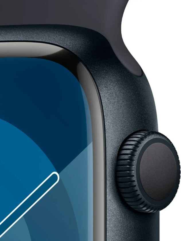 Watch 9 GPS, 45mm Midnight Aluminium, Midnight Sport Band - S/M