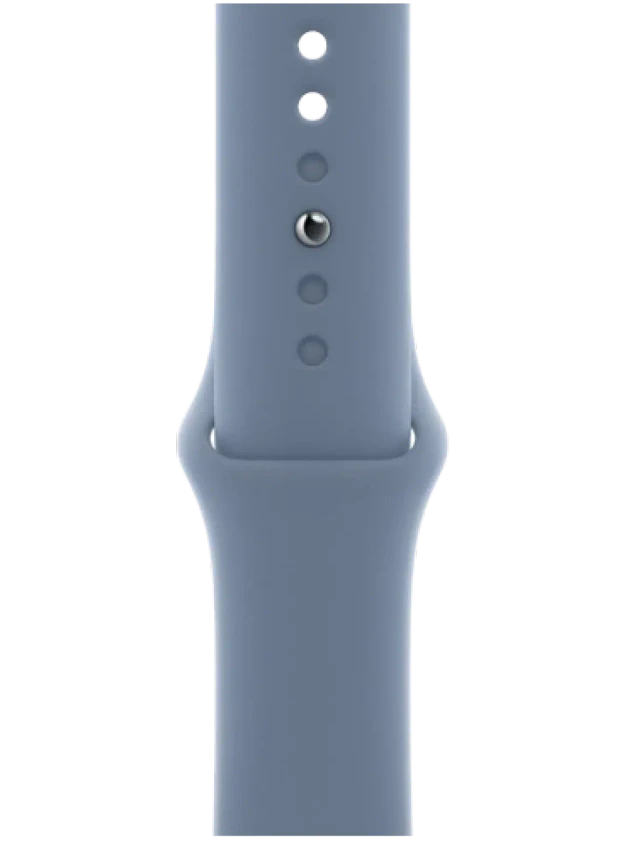 Apple Watch 8 41 мм Алюминий, Силикон, Тёмная ночь, Сланцево-синий