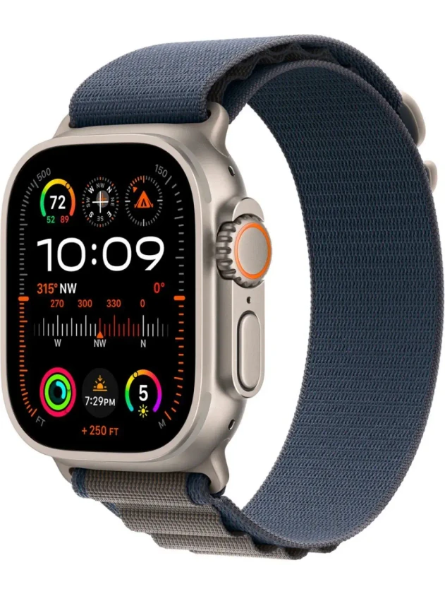 Watch Ultra 2, 49mm Alpine Loop Синий - L MREQ3