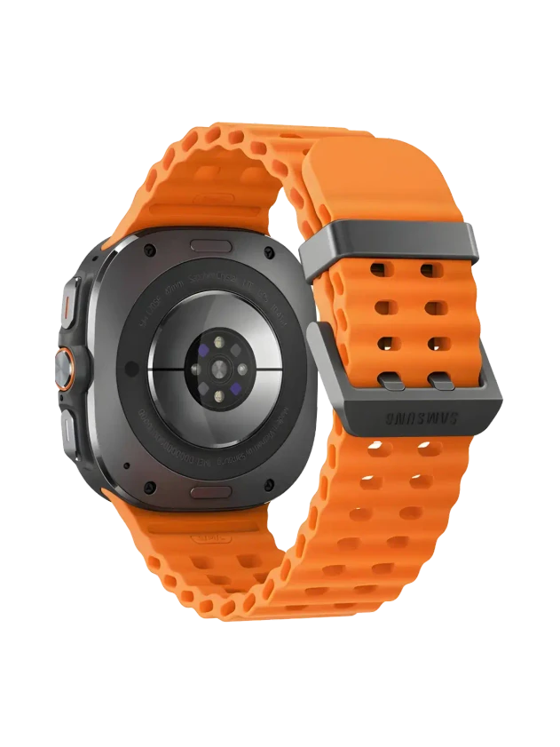 Galaxy Watch Ultra 47 мм, Серый титан, Оранжевый
