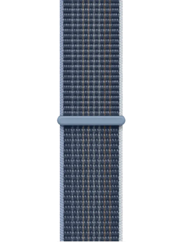 Apple Watch 8 41 мм Алюминий, Нейлон, Сияющая звезда, Синий шторм