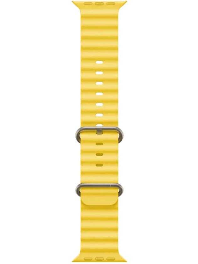 Apple Watch Ultra 130-200 мм Фторэластомер Жёлтый
