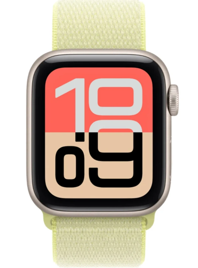 Apple Watch SE 3 44 mm Starlight Aluminum Starlight Sport Band
