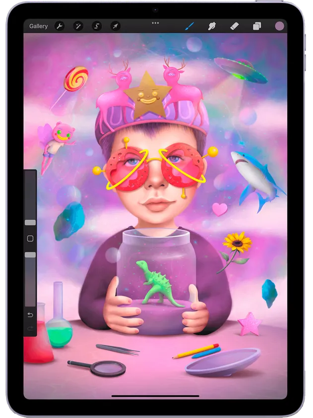 Apple iPad Air 5 (2022) Wi-Fi 64 GB Синий