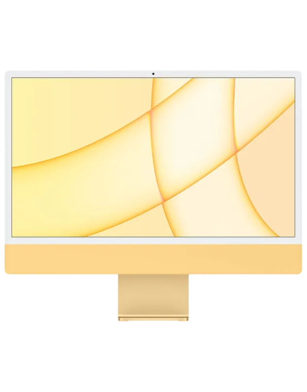 Apple iMac M1 2021 24", 16 GB, 512 GB SSD, Жёлтый Z12T000AS